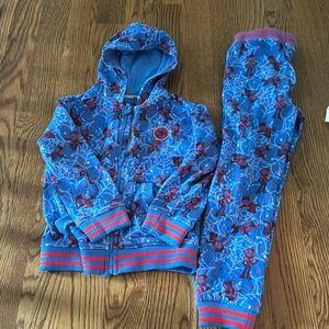 Spider-Man sweatsuit